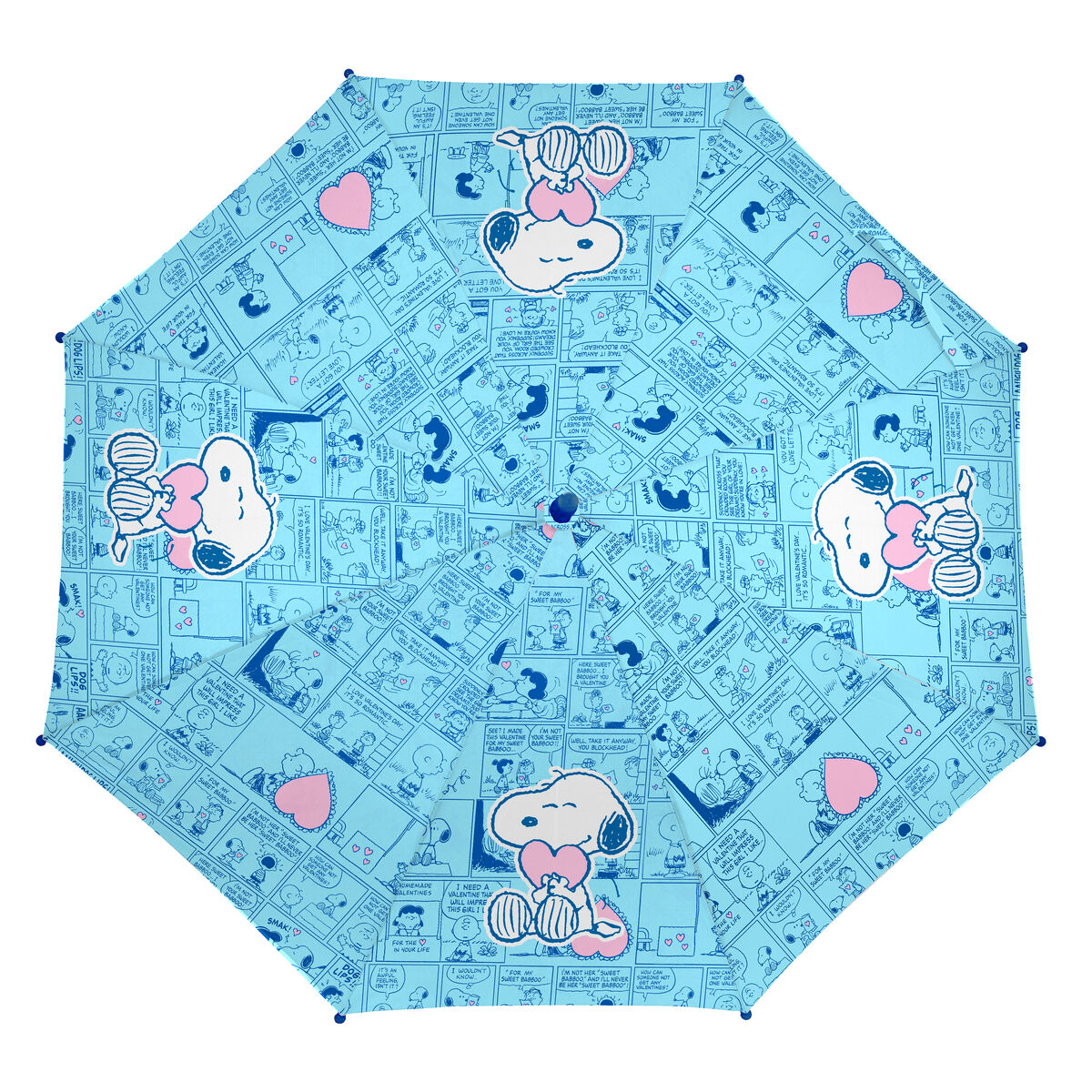Umbrella Snoopy Love Blue  86 cm
