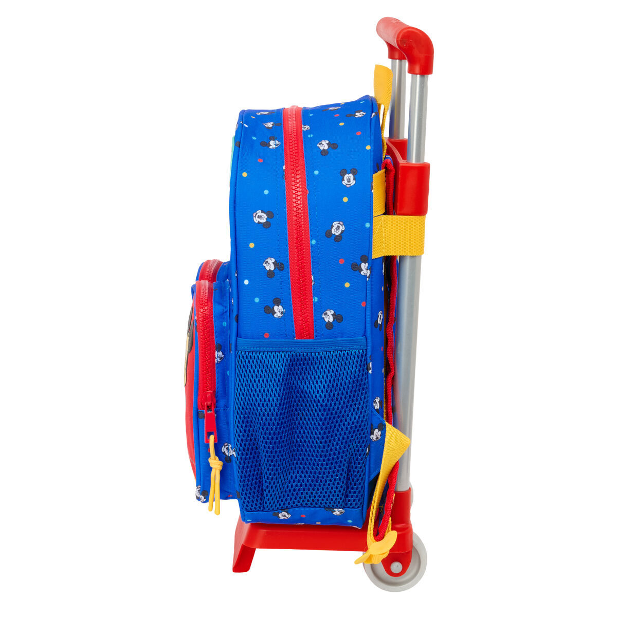 School Rucksack with Wheels Mickey Mouse Clubhouse Good day Blue 28 x 34 x 10 cm