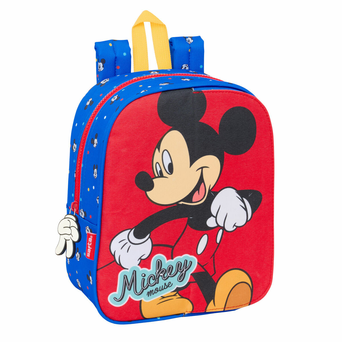 School Bag Mickey Mouse Clubhouse Good day Blue 22 x 27 x 10 cm