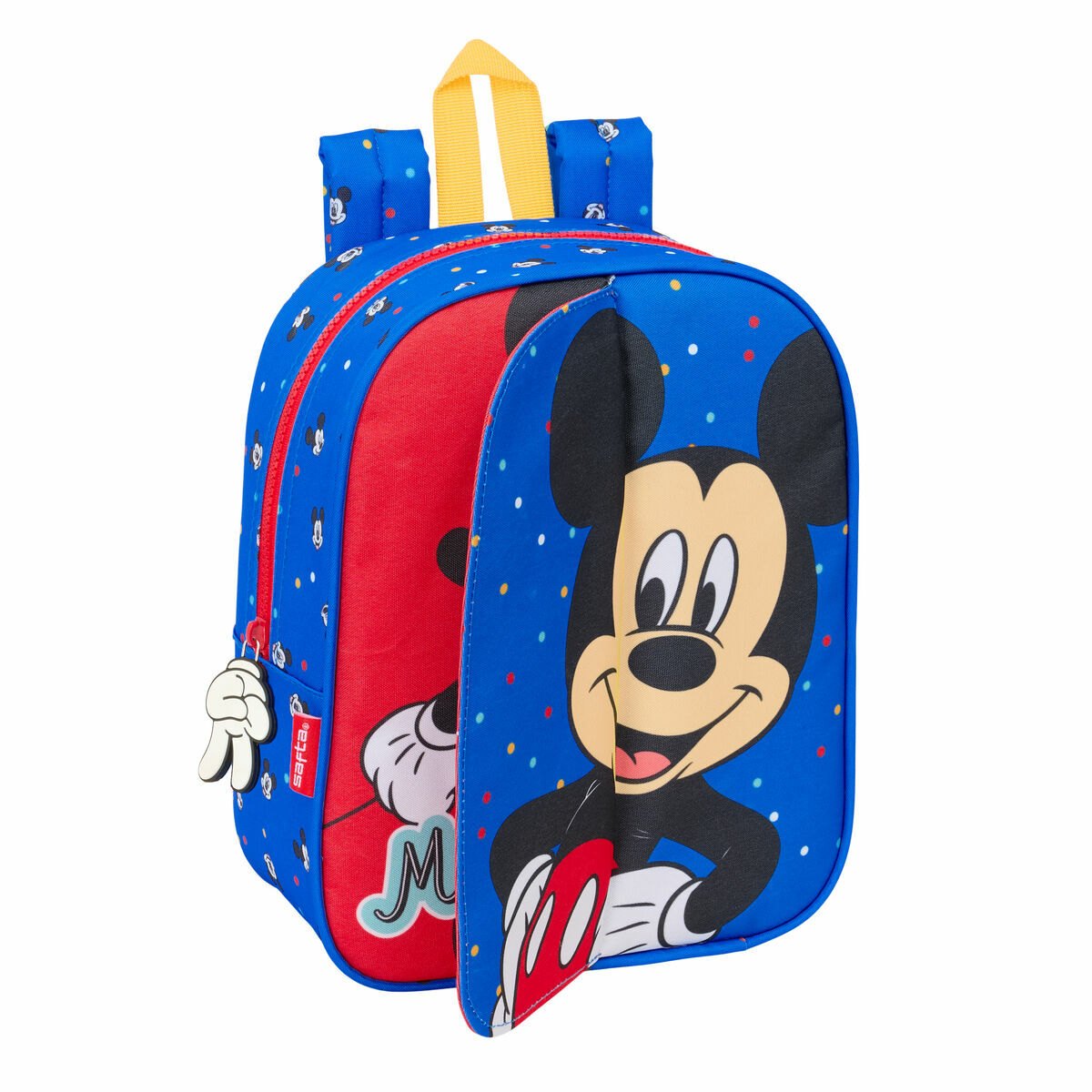School Bag Mickey Mouse Clubhouse Good day Blue 22 x 27 x 10 cm