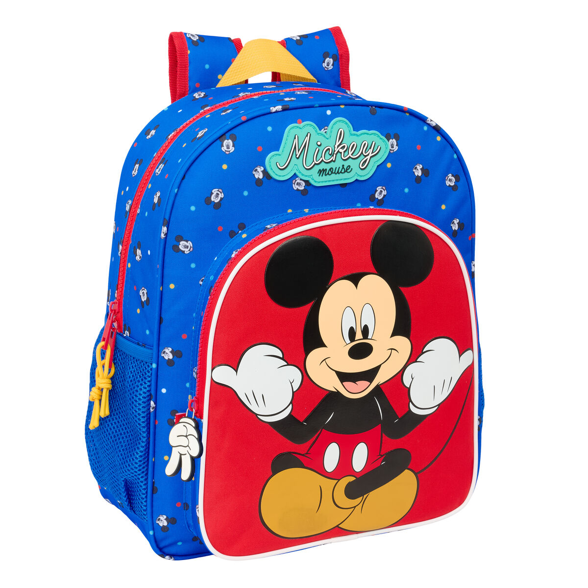 School Bag Mickey Mouse Clubhouse Good day Blue 32 x 38 x 12 cm School Bag Mickey Mouse Clubhouse Good day Blue 32 x 38 x 12 cm
