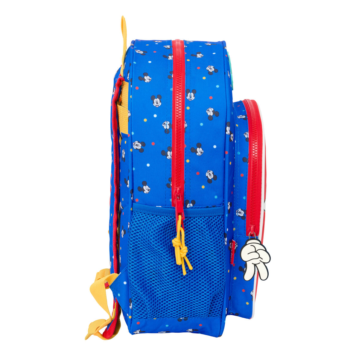 School Bag Mickey Mouse Clubhouse Good day Blue 32 x 38 x 12 cm