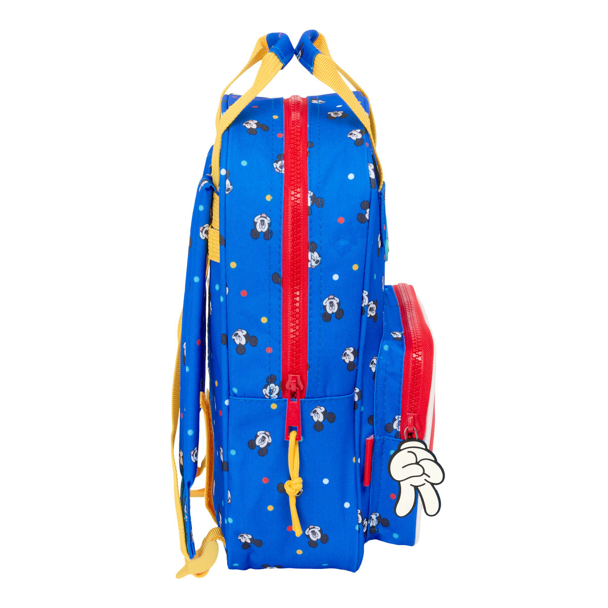 School Bag Mickey Mouse Clubhouse Good day Blue 20 x 28 x 8 cm