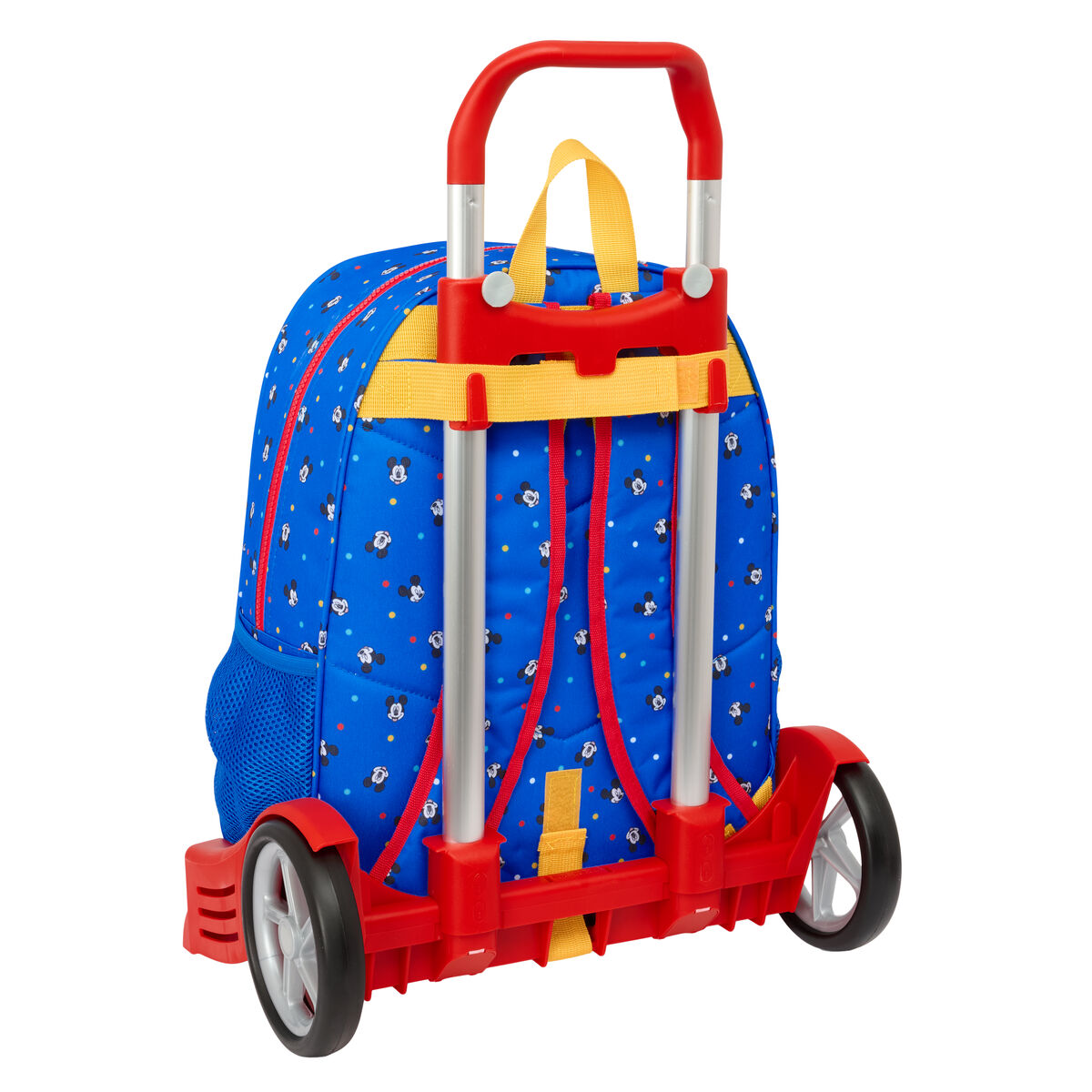 School Rucksack with Wheels Mickey Mouse Clubhouse Good day Blue 33 x 42 x 14 cm