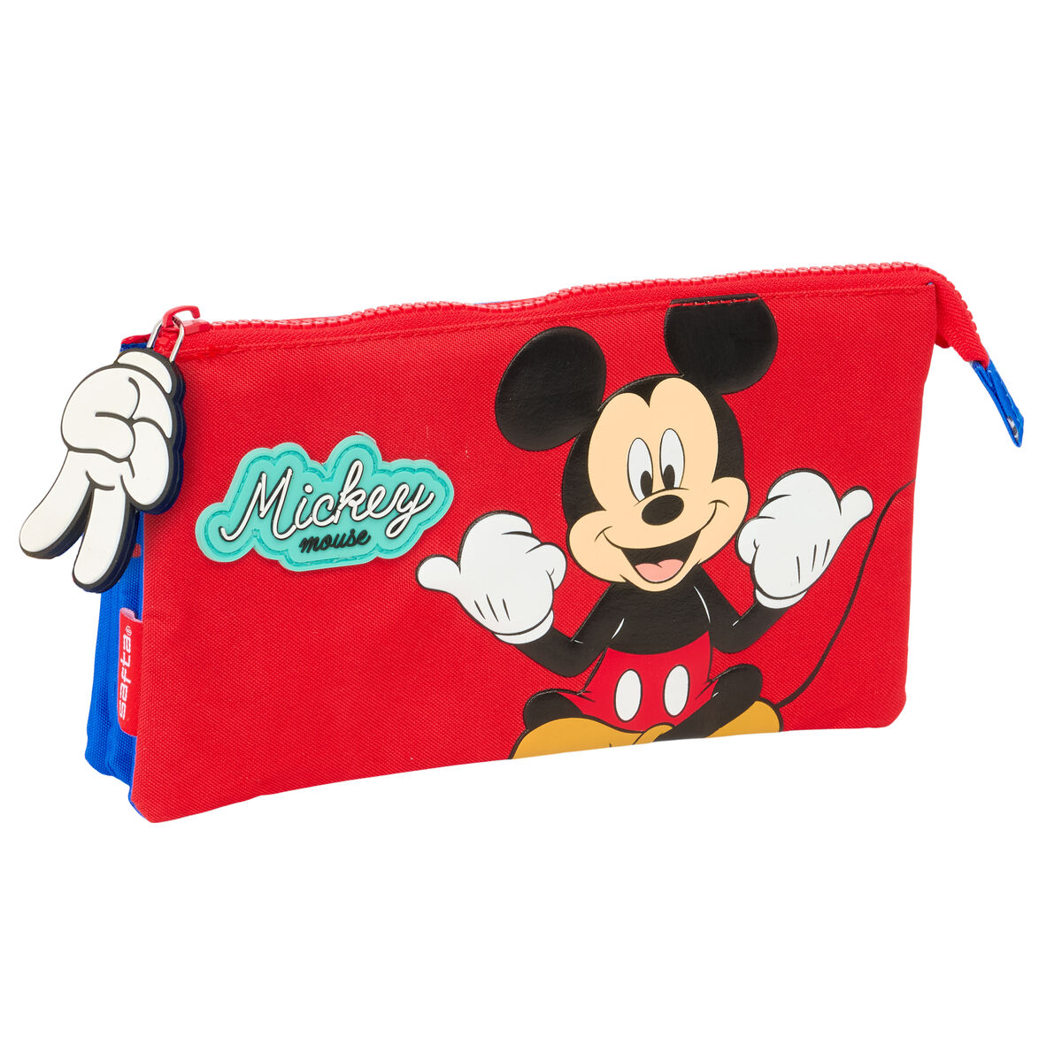 Holdall Mickey Mouse Clubhouse Good day Blue 22 x 12 x 3 cm Holdall Mickey Mouse Clubhouse Good day Blue 22 x 12 x 3 cm