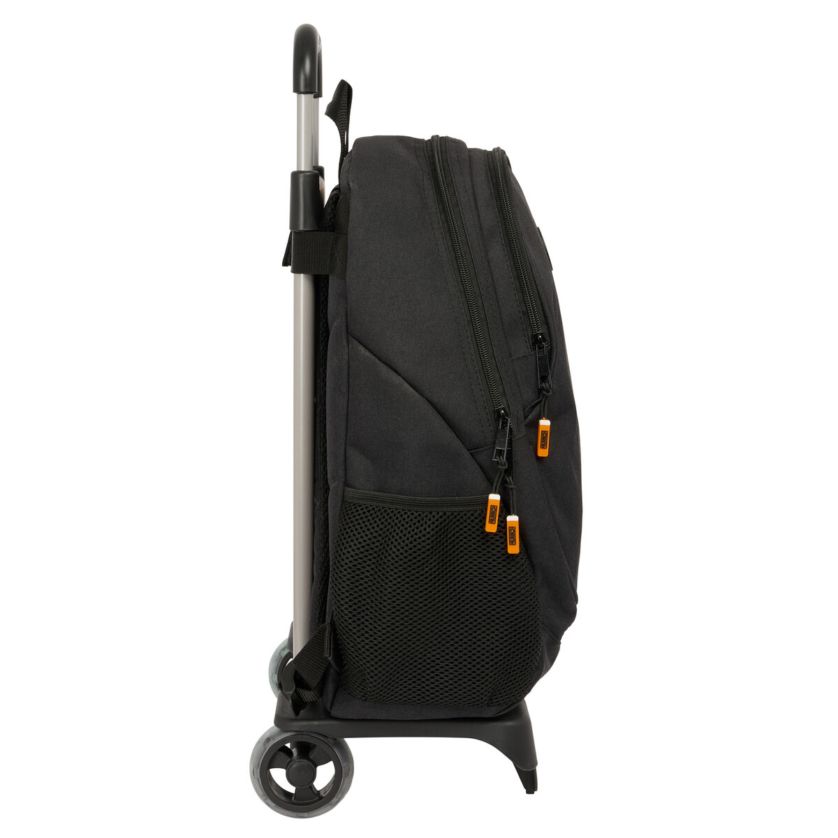 School Rucksack with Wheels Munich Lagoon Black 32 x 44 x 16 cm