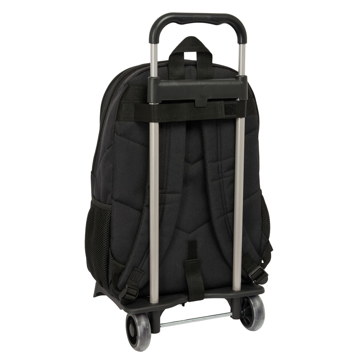 School Rucksack with Wheels Munich Lagoon Black 32 x 44 x 16 cm