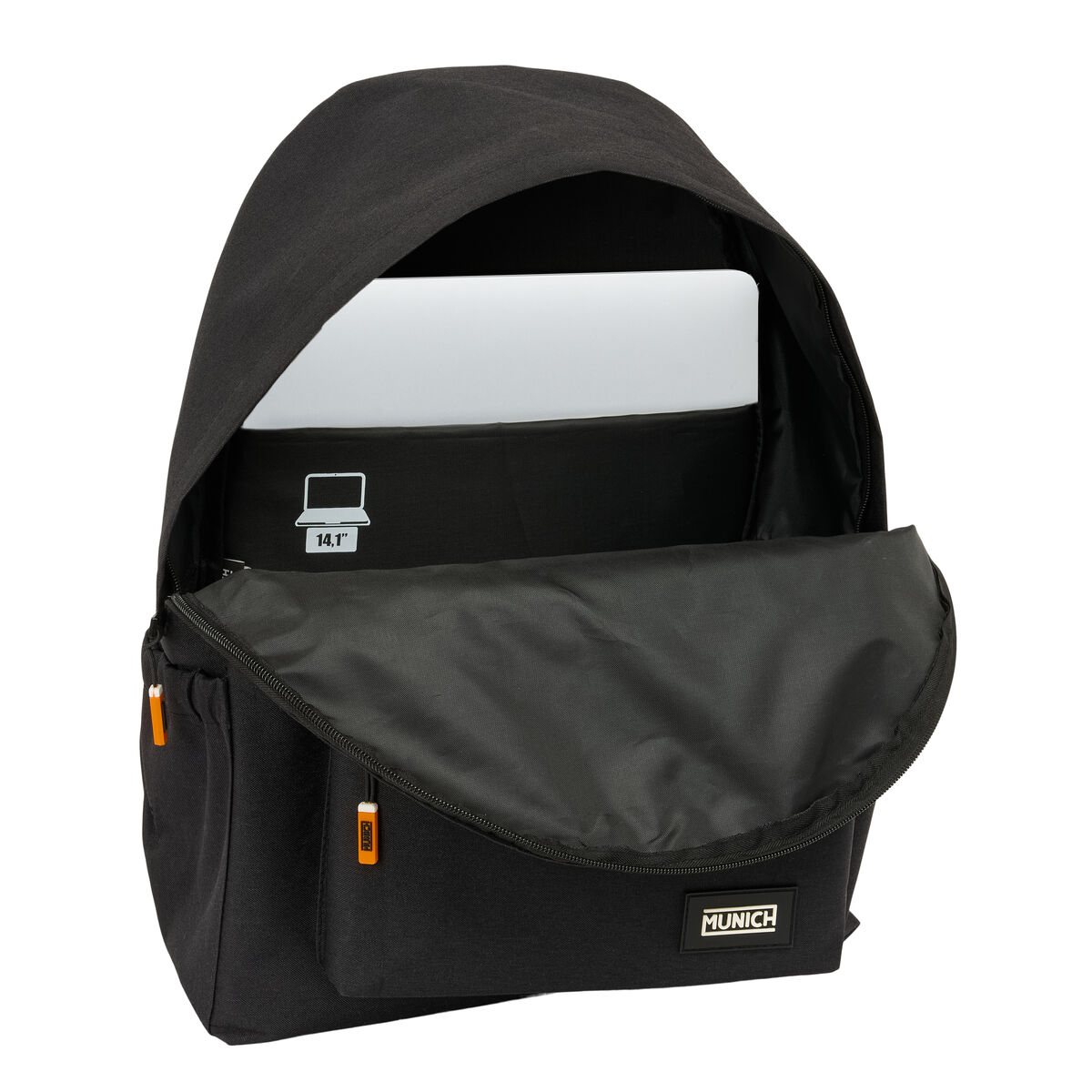 Laptop Backpack Munich Lagoon Black 31 x 43 x 13 cm