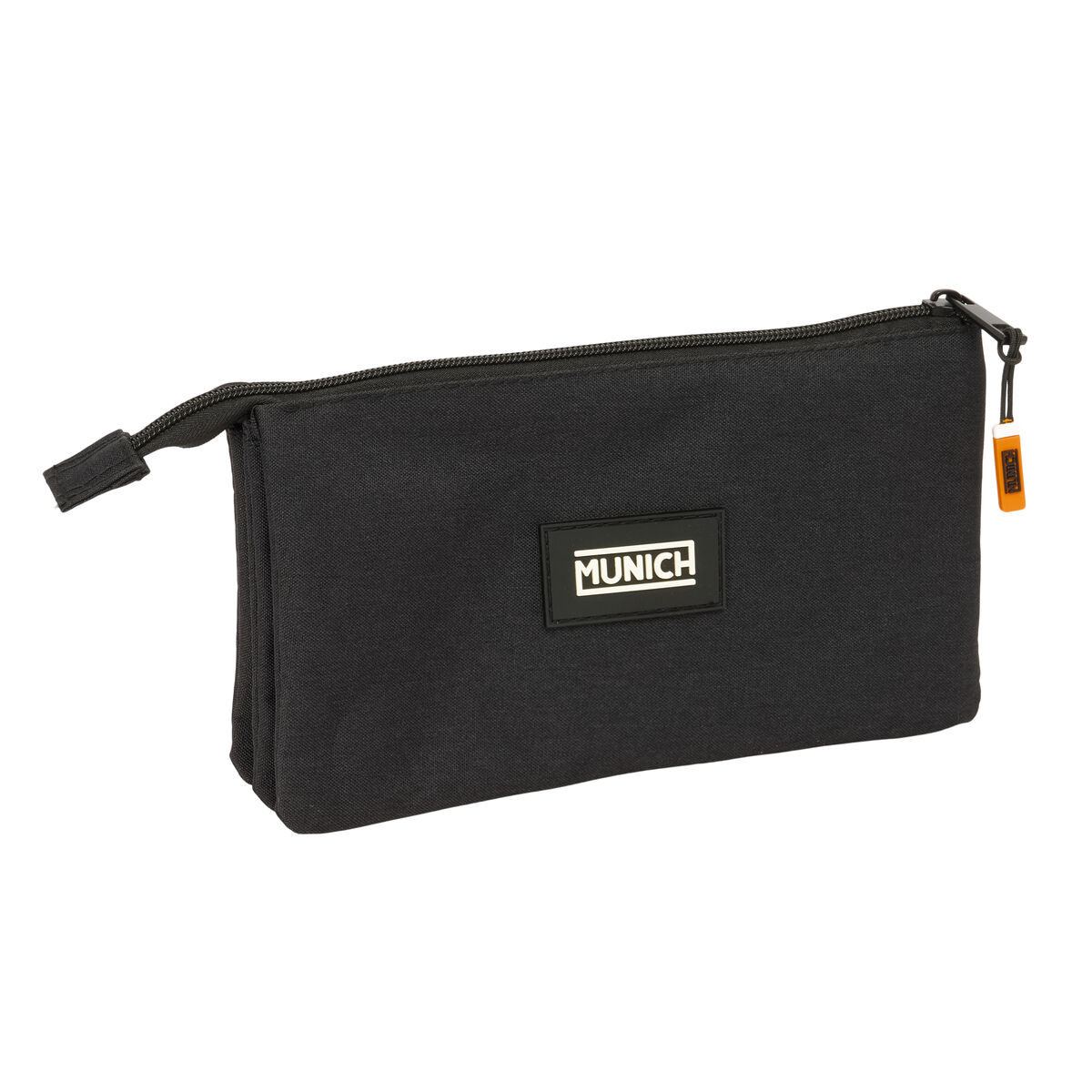 Triple Carry-all Munich Lagoon Black 22 x 12 x 3 cm