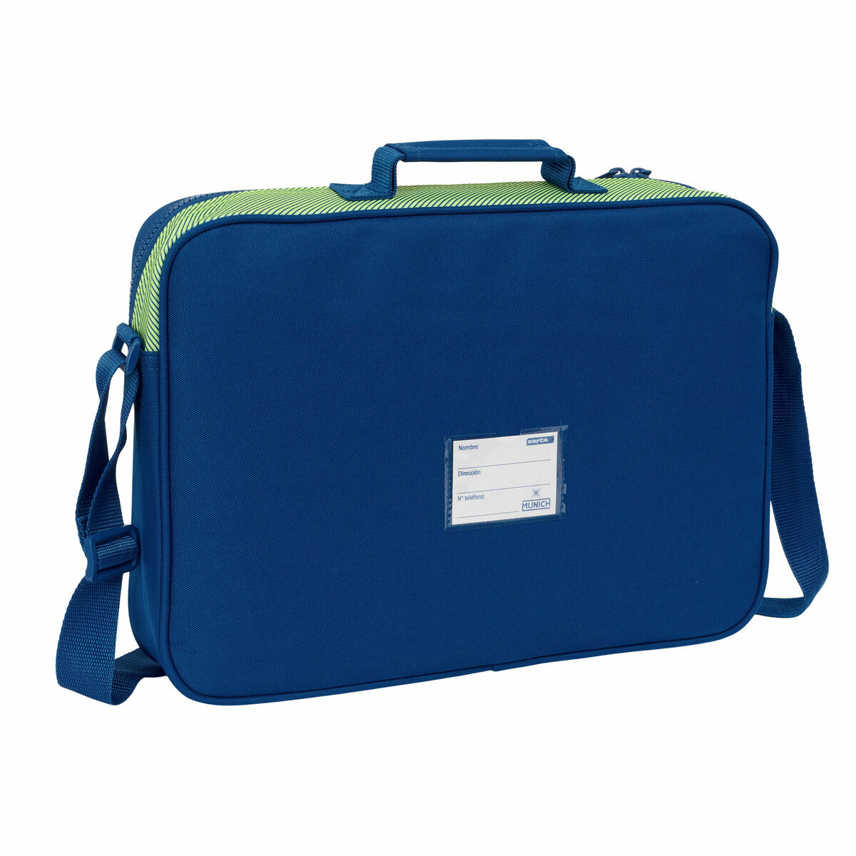 School Satchel Munich North Navy Blue 38 x 28 x 6 cm