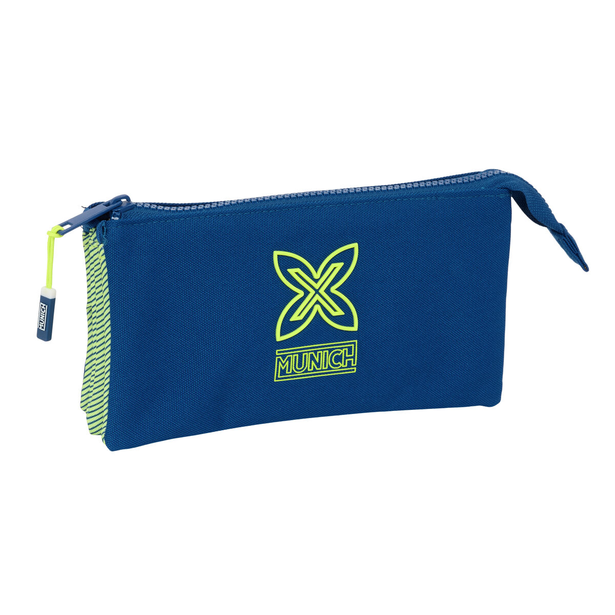 Triple Carry-all Munich North Navy Blue 22 x 12 x 3 cm Triple Carry-all Munich North Navy Blue 22 x 12 x 3 cm