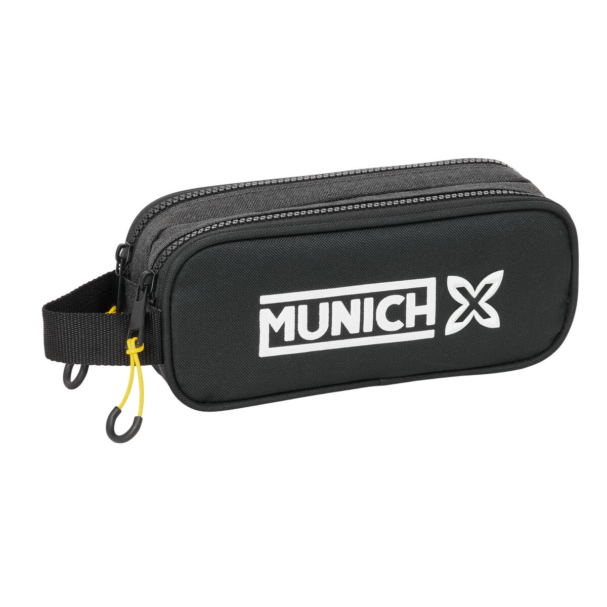 Double Carry-all Munich Topo Black 21 x 8 x 6 cm Double Carry-all Munich Topo Black 21 x 8 x 6 cm