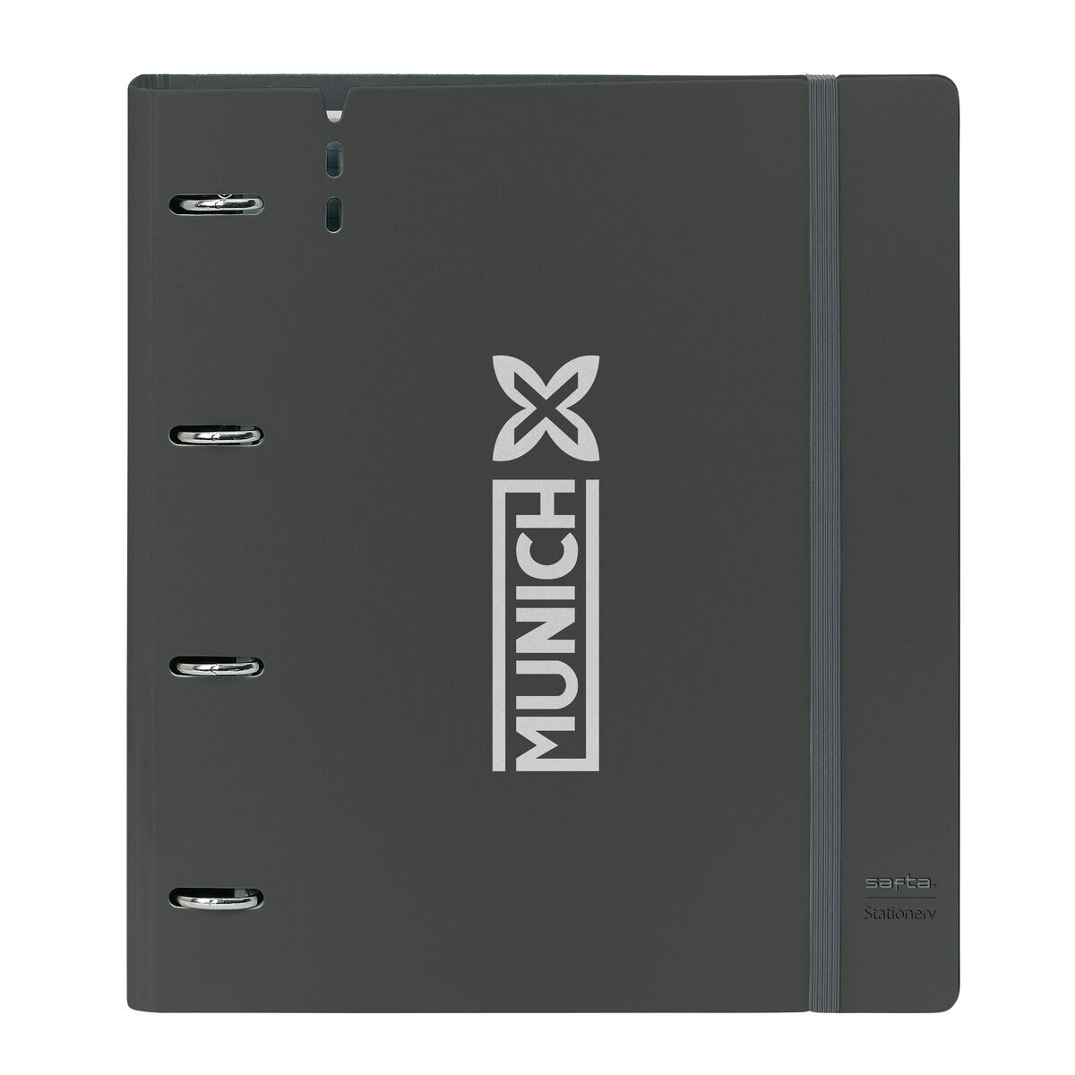 Ring binder Munich Topo Black 27 X 32 X 4 cm Ring binder Munich Topo Black 27 X 32 X 4 cm