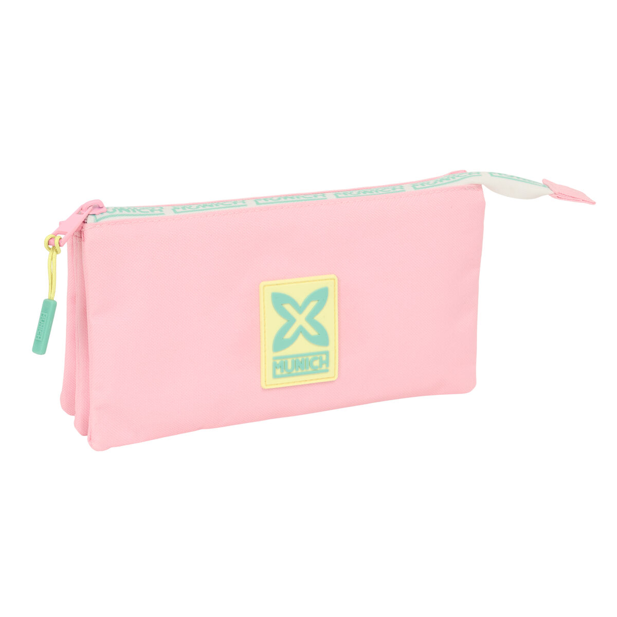 Holdall Munich Candy Pink 22 x 12 x 3 cm Holdall Munich Candy Pink 22 x 12 x 3 cm