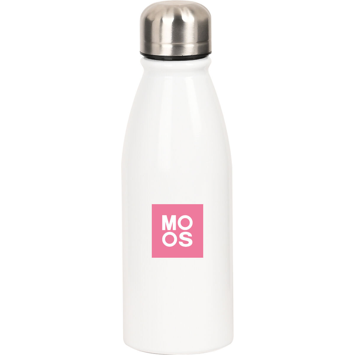 Water bottle Moos Passion Multicolour Polyester Metal Recycled 500 ml