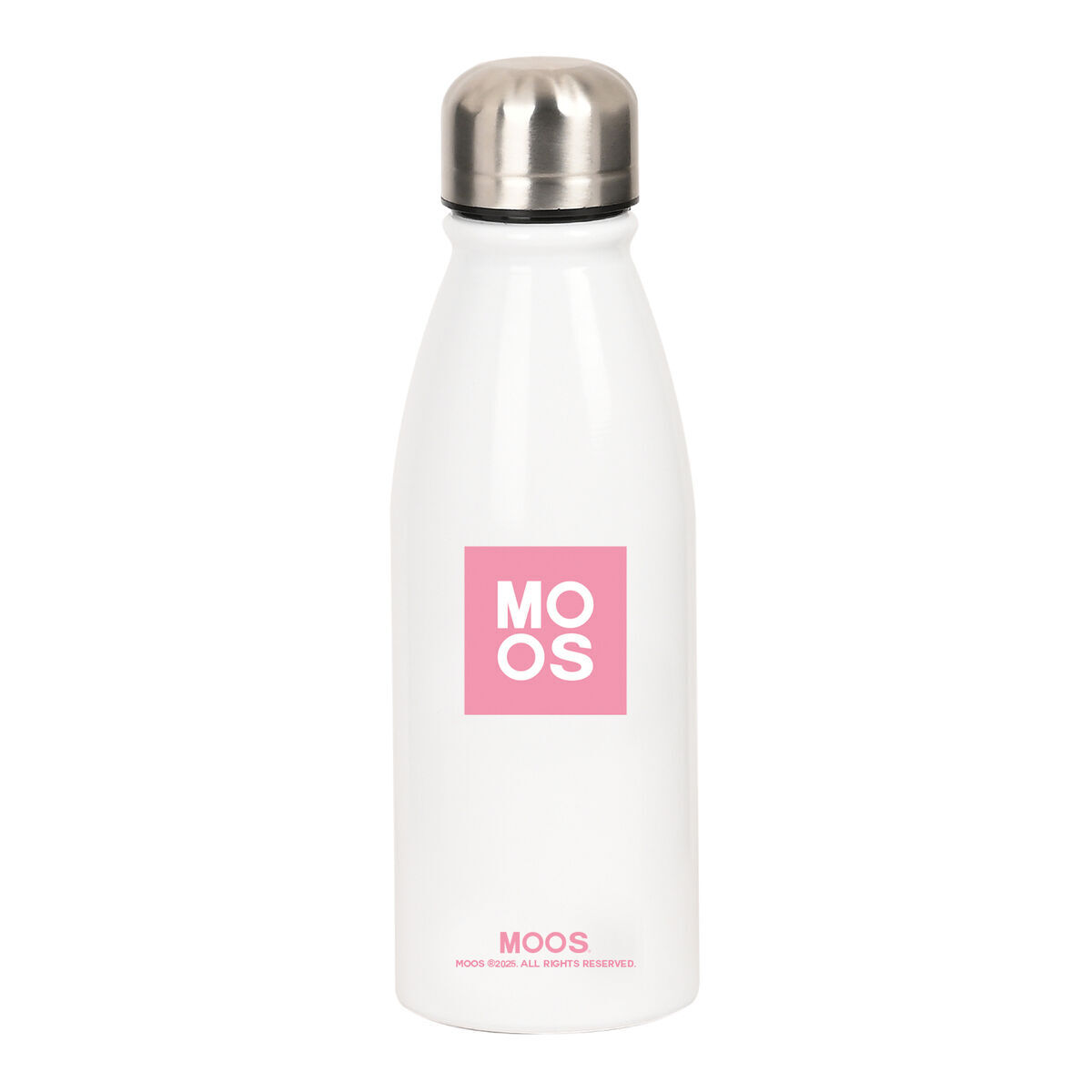 Water bottle Moos Passion Multicolour Polyester Metal Recycled 500 ml