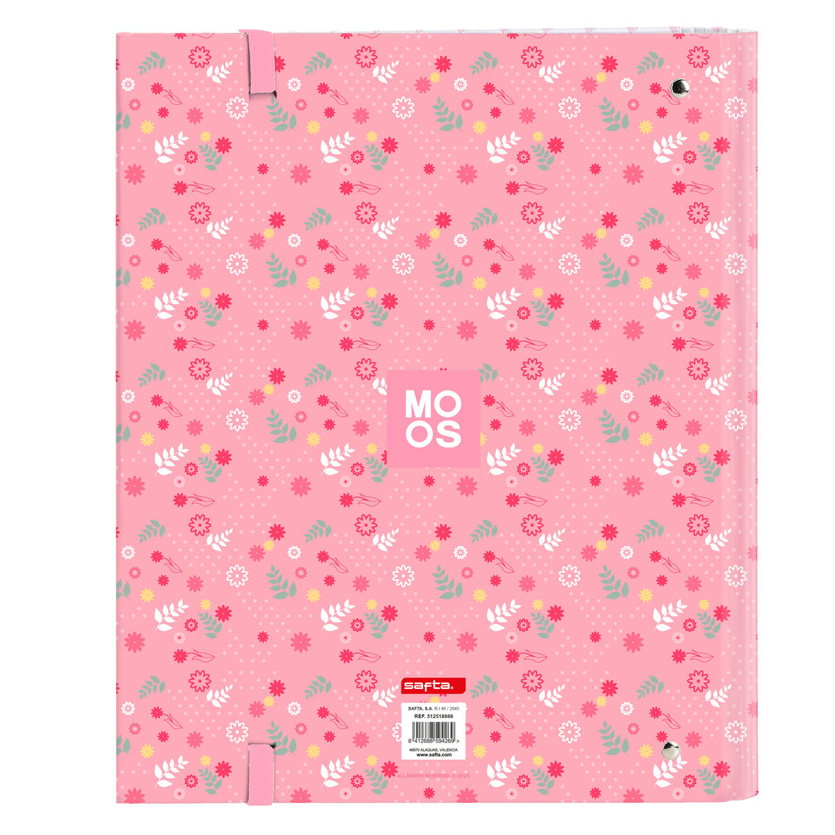 Ring binder Moos Passion Multicolour 27 x 32 x 3.5 cm