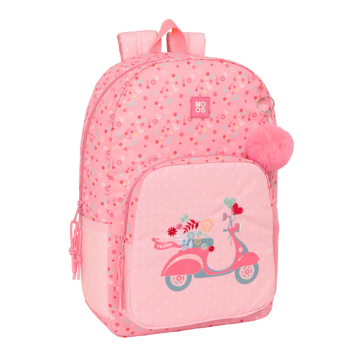 School Bag Moos Passion Multicolour 30 x 46 x 14 cm School Bag Moos Passion Multicolour 30 x 46 x 14 cm