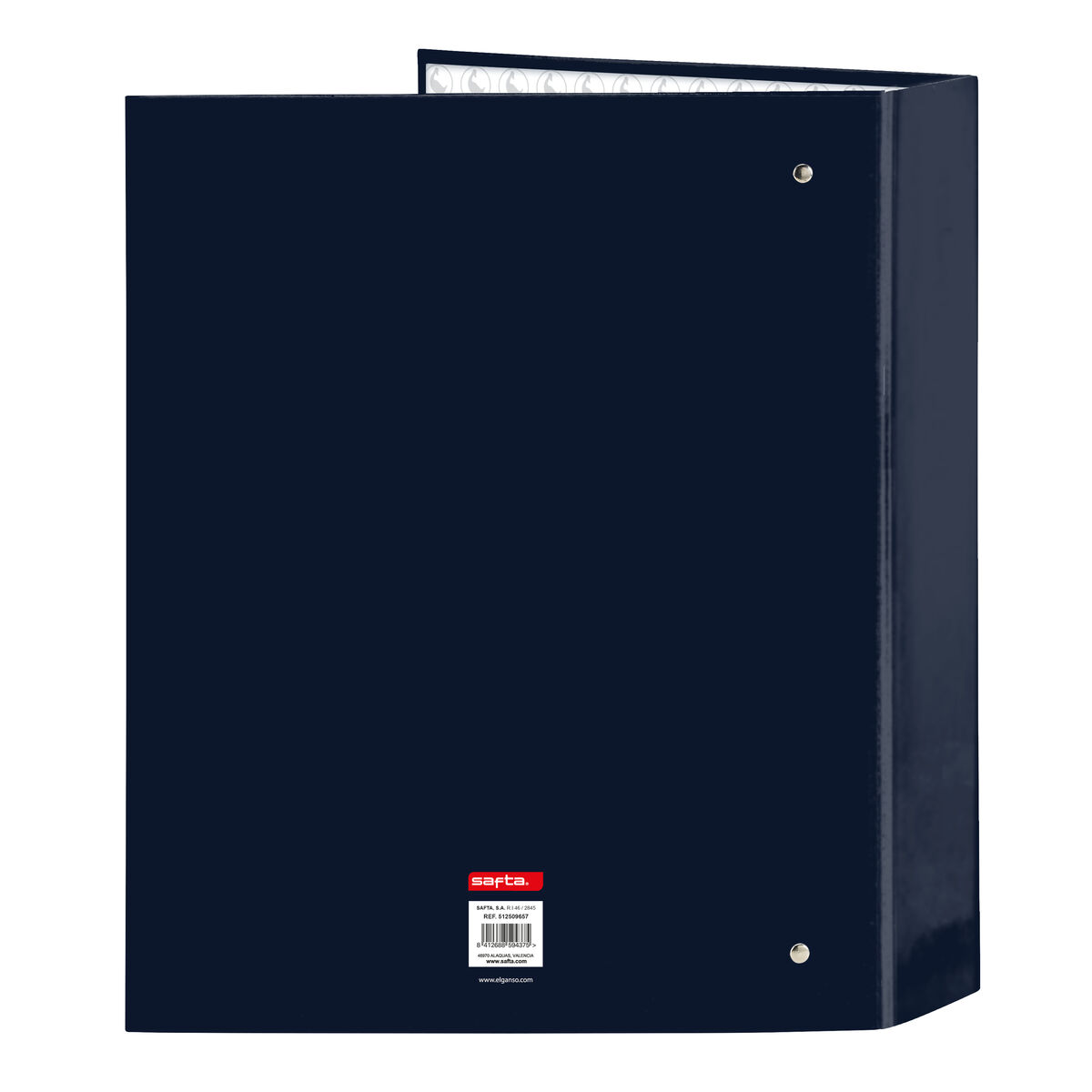 Ring binder El Ganso Eclipse Navy Blue A4 27 x 33 x 6 cm