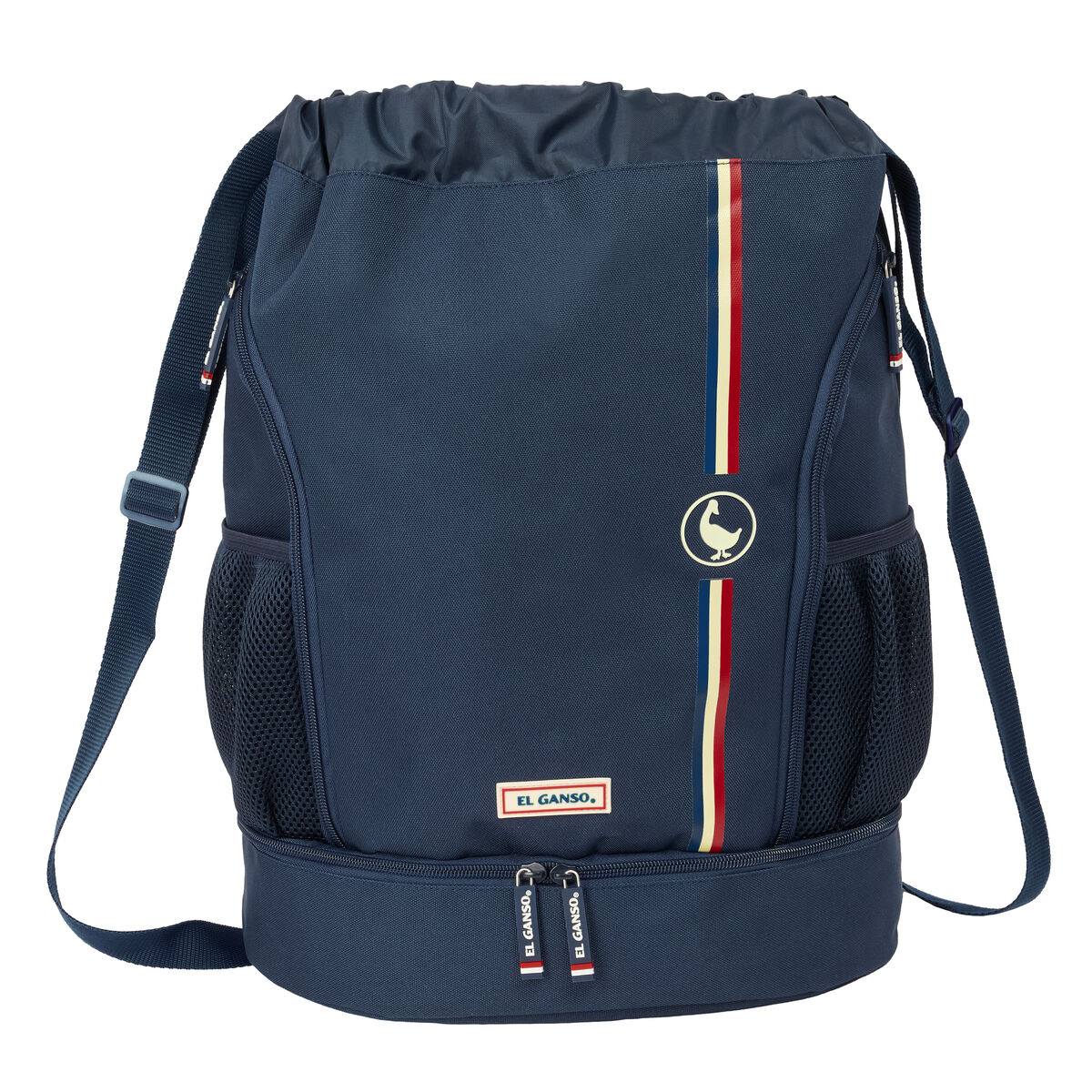 Backpack with Strings El Ganso Eclipse Navy Blue 35 x 40 x 1 cm Backpack with Strings El Ganso Eclipse Navy Blue 35 x 40 x 1 cm