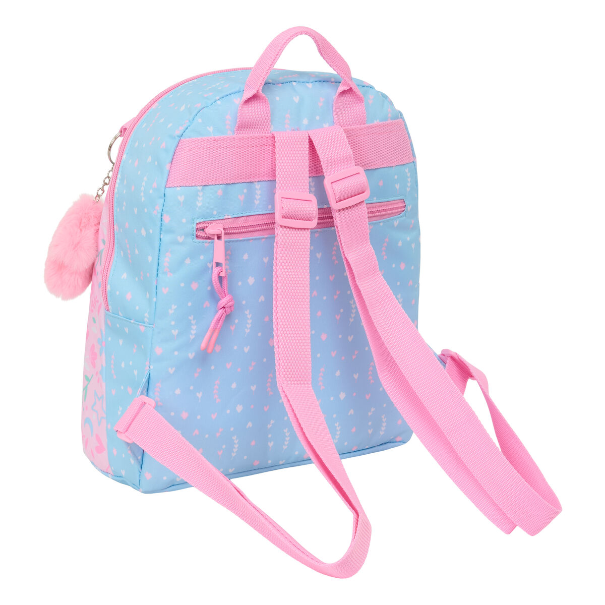 Rucksack BlackFit8 Smile Pink Light Blue 25 x 30 x 13 cm Mini