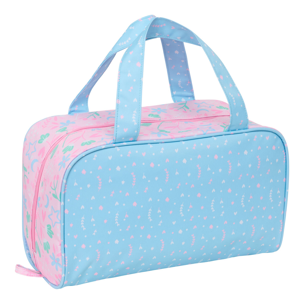 Travel Vanity Case BlackFit8 Smile Pink Light Blue 31 x 14 x 19 cm