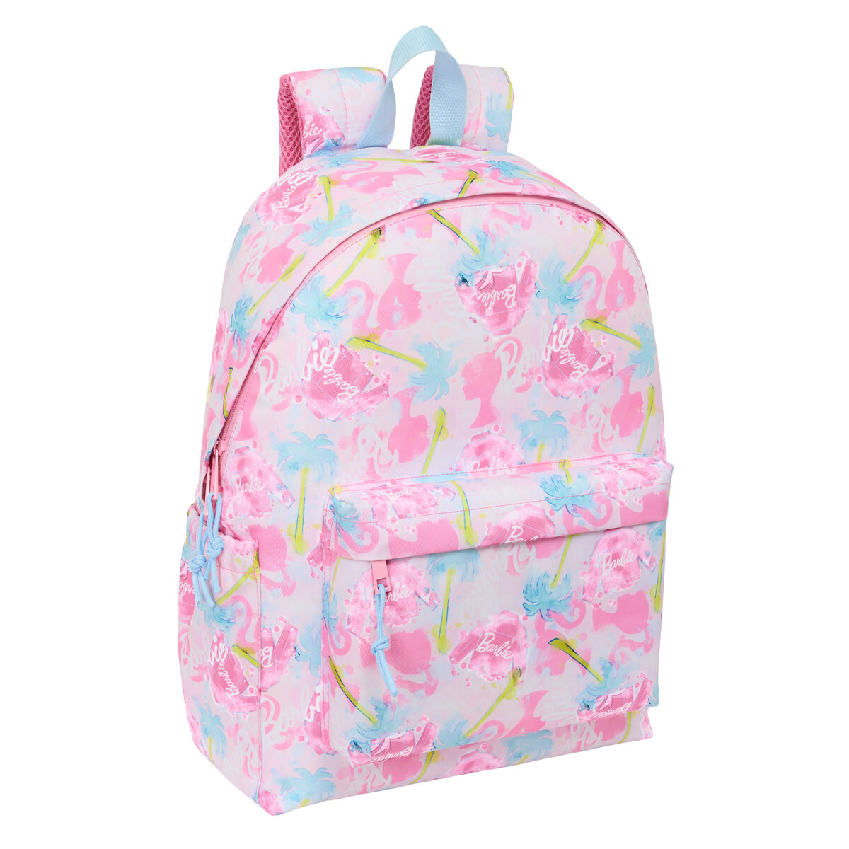 Laptop Backpack Barbie Painterly Pink Sky blue 31 x 43 x 13 cm Laptop Backpack Barbie Painterly Pink Sky blue 31 x 43 x 13 cm