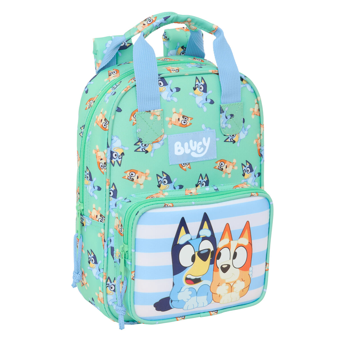 School Bag Bluey Sisters Green 20 x 28 x 8 cm School Bag Bluey Sisters Green 20 x 28 x 8 cm