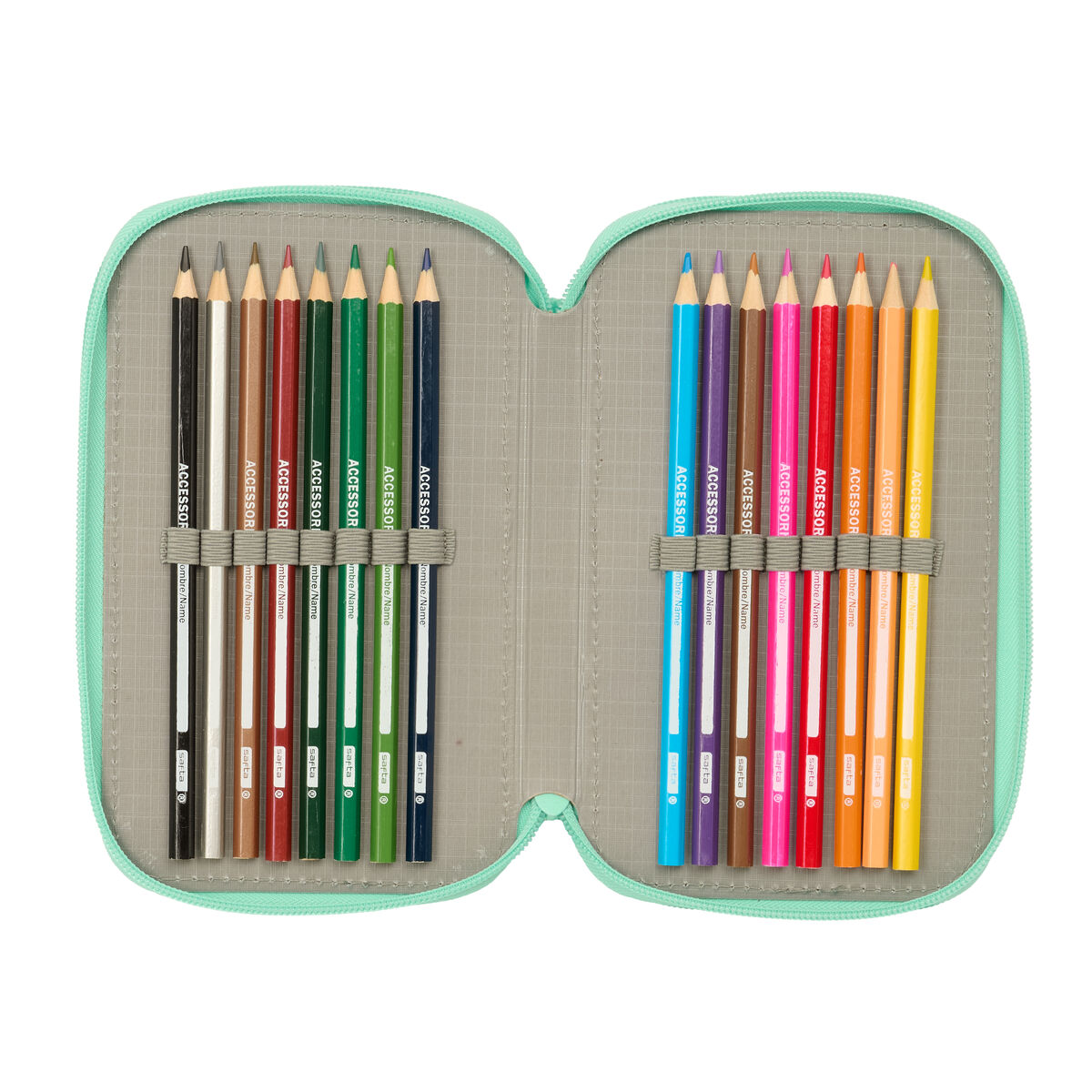 Holdall Safta Cuore Mint 12,5 x 19,5 x 5,5 cm 37 Pieces