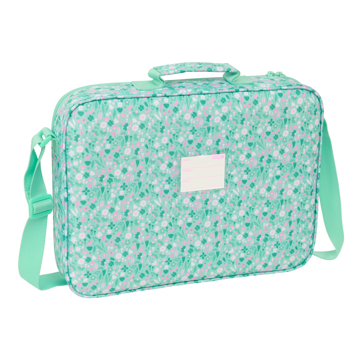 School Satchel Safta Cuore Mint 38 x 28 x 6 cm