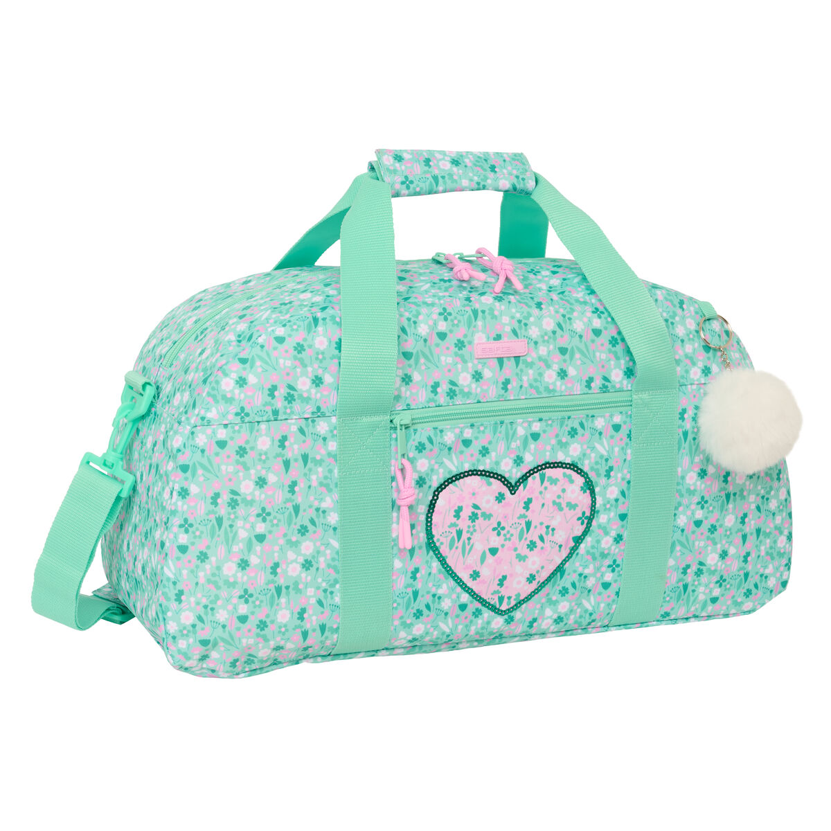 Sports bag Safta Cuore Mint 50 x 26 x 20 cm Sports bag Safta Cuore Mint 50 x 26 x 20 cm
