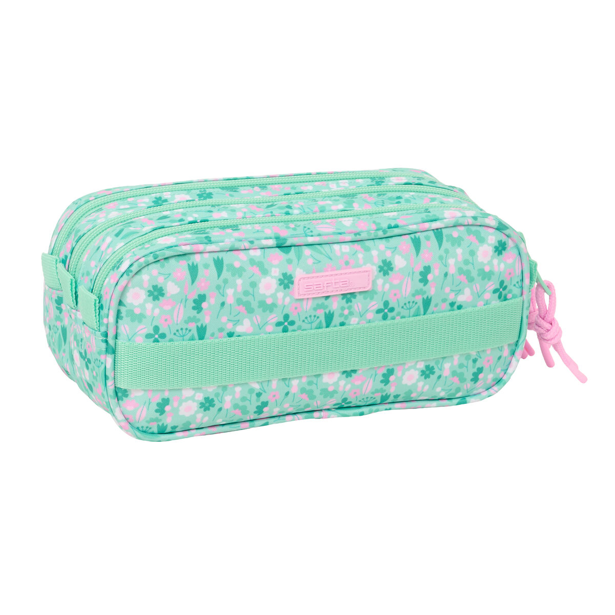Triple Carry-all Safta Cuore Mint 21,5 x 10 x 8 cm