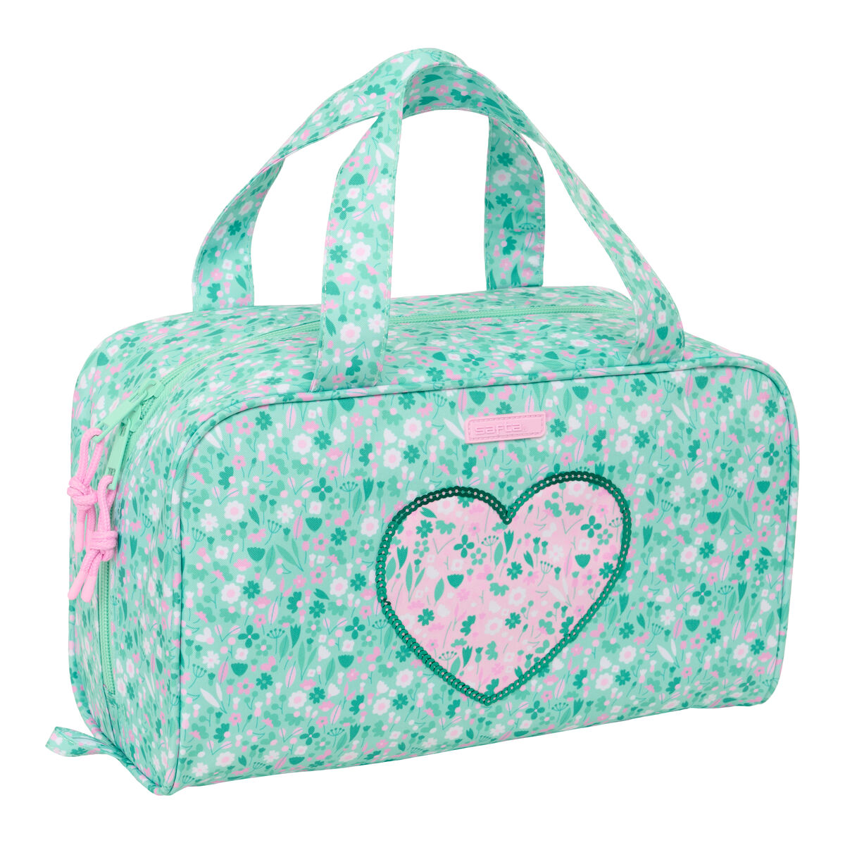 Travel Vanity Case Safta Cuore Mint 31 x 14 x 19 cm