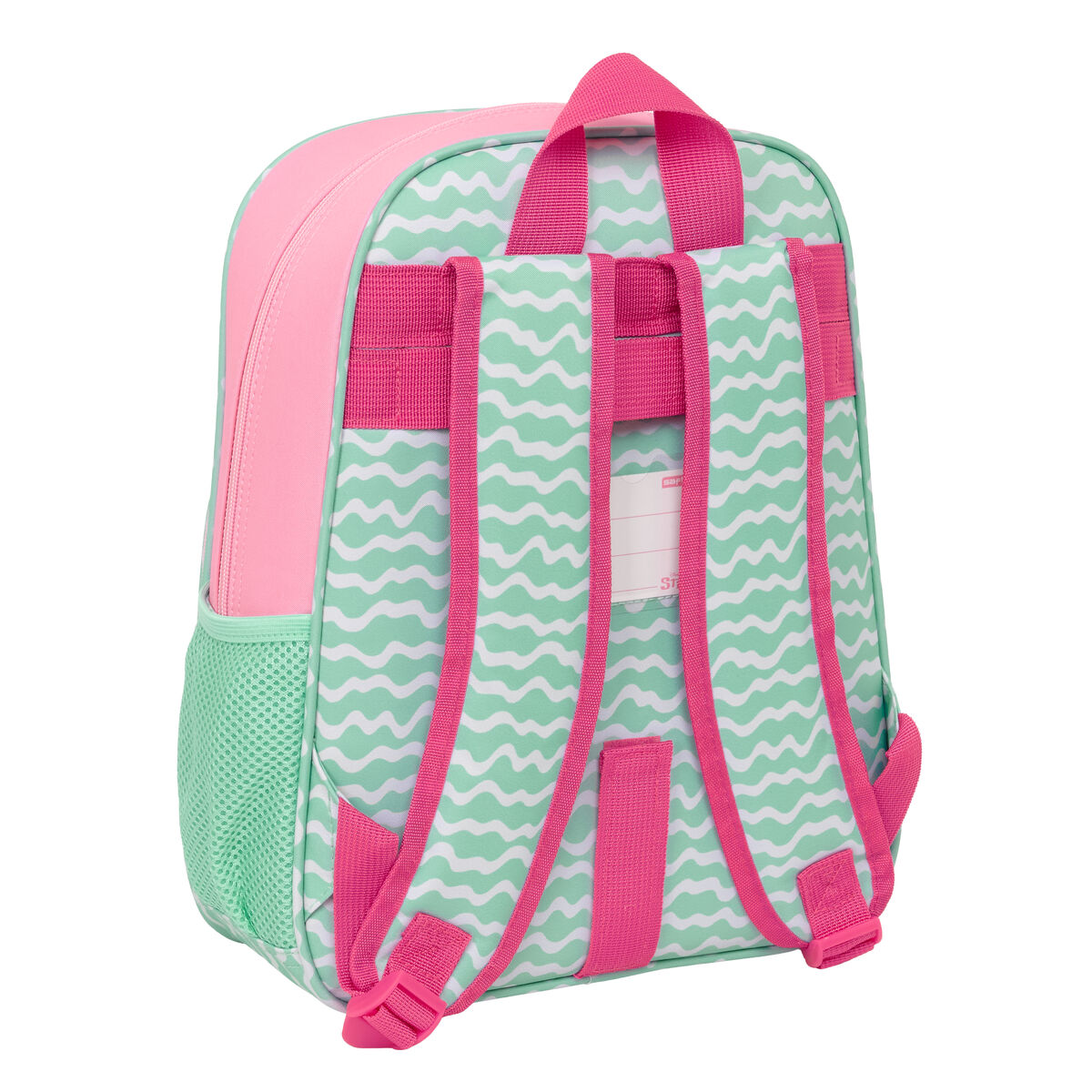 School Bag Lilo & Stitch Ice cream Pink 26 x 34 x 11 cm