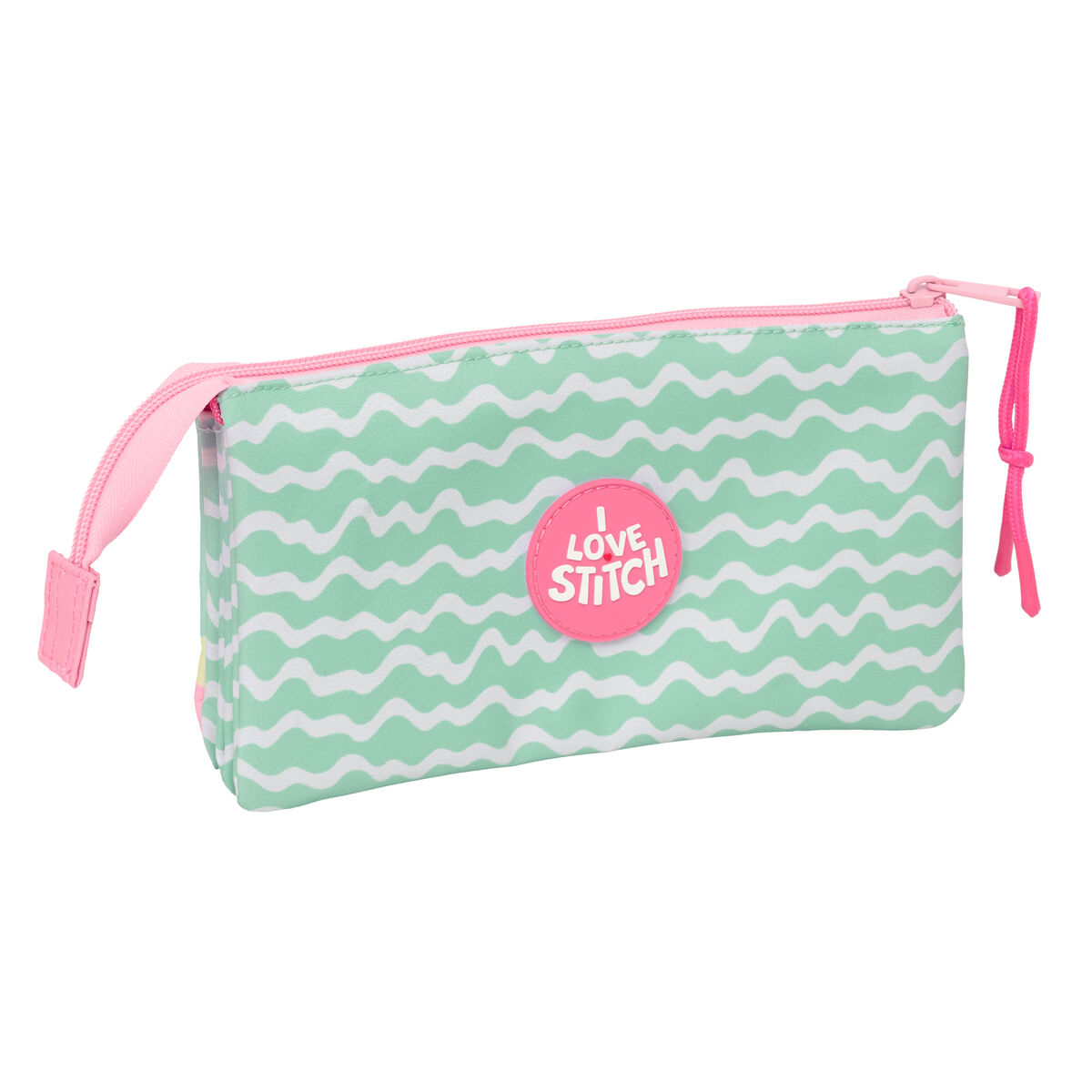 Holdall Lilo & Stitch Ice cream Pink 22 x 12 x 3 cm