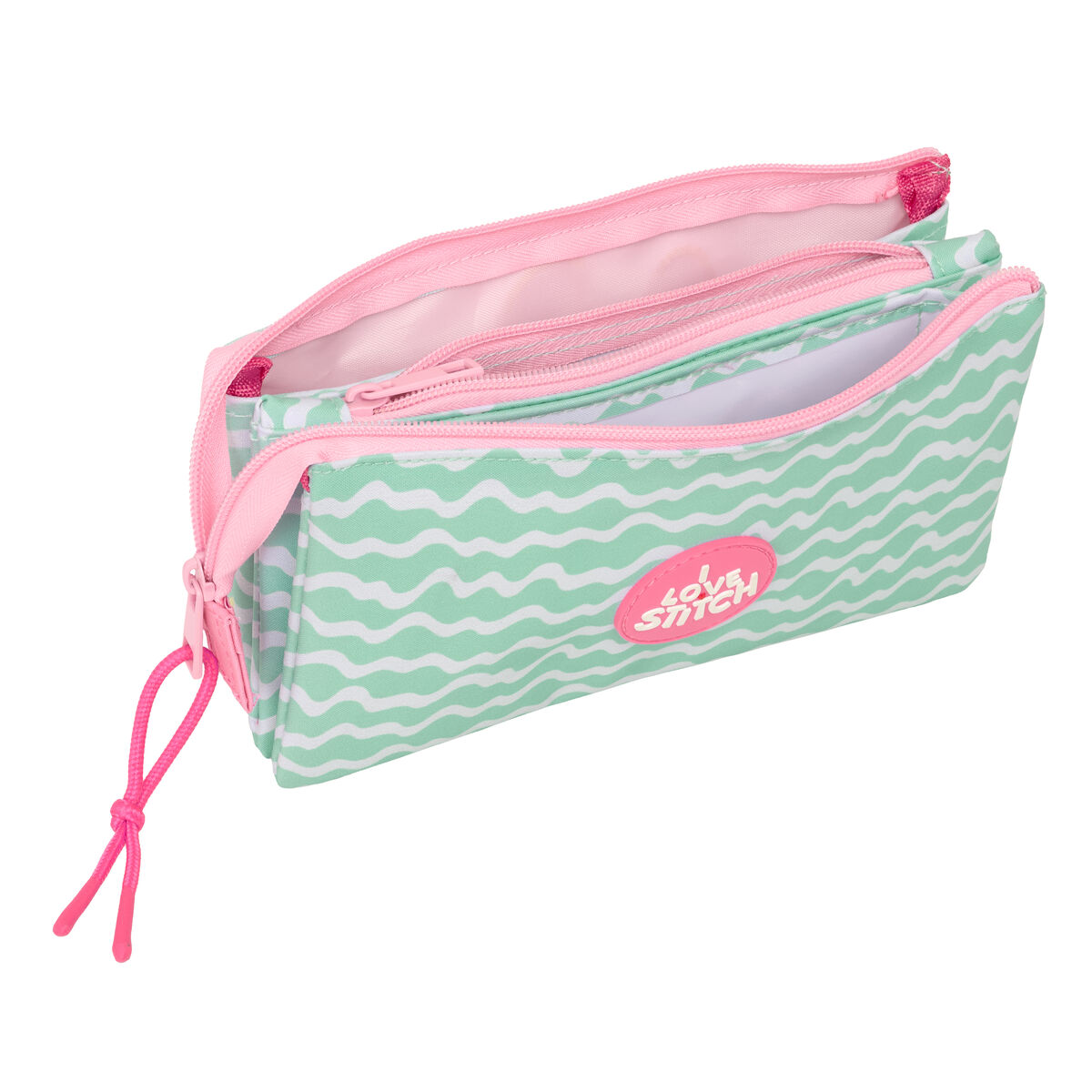 Holdall Lilo & Stitch Ice cream Pink 22 x 12 x 3 cm