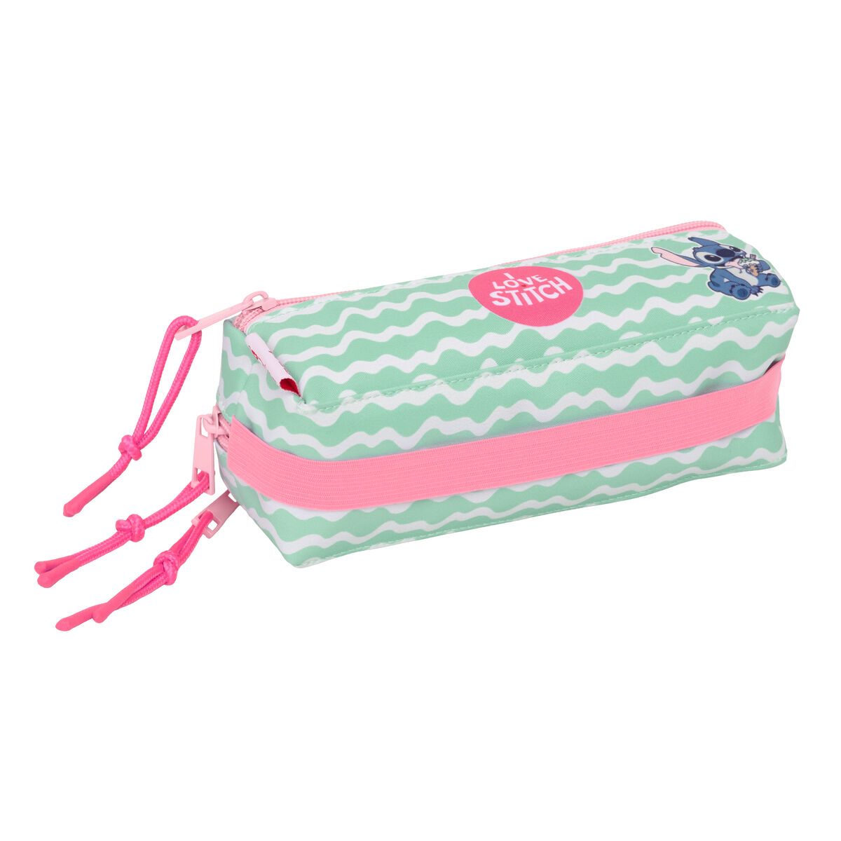 Triple Carry-all Lilo & Stitch Ice cream Pink 22 x 8,5 x 6 cm