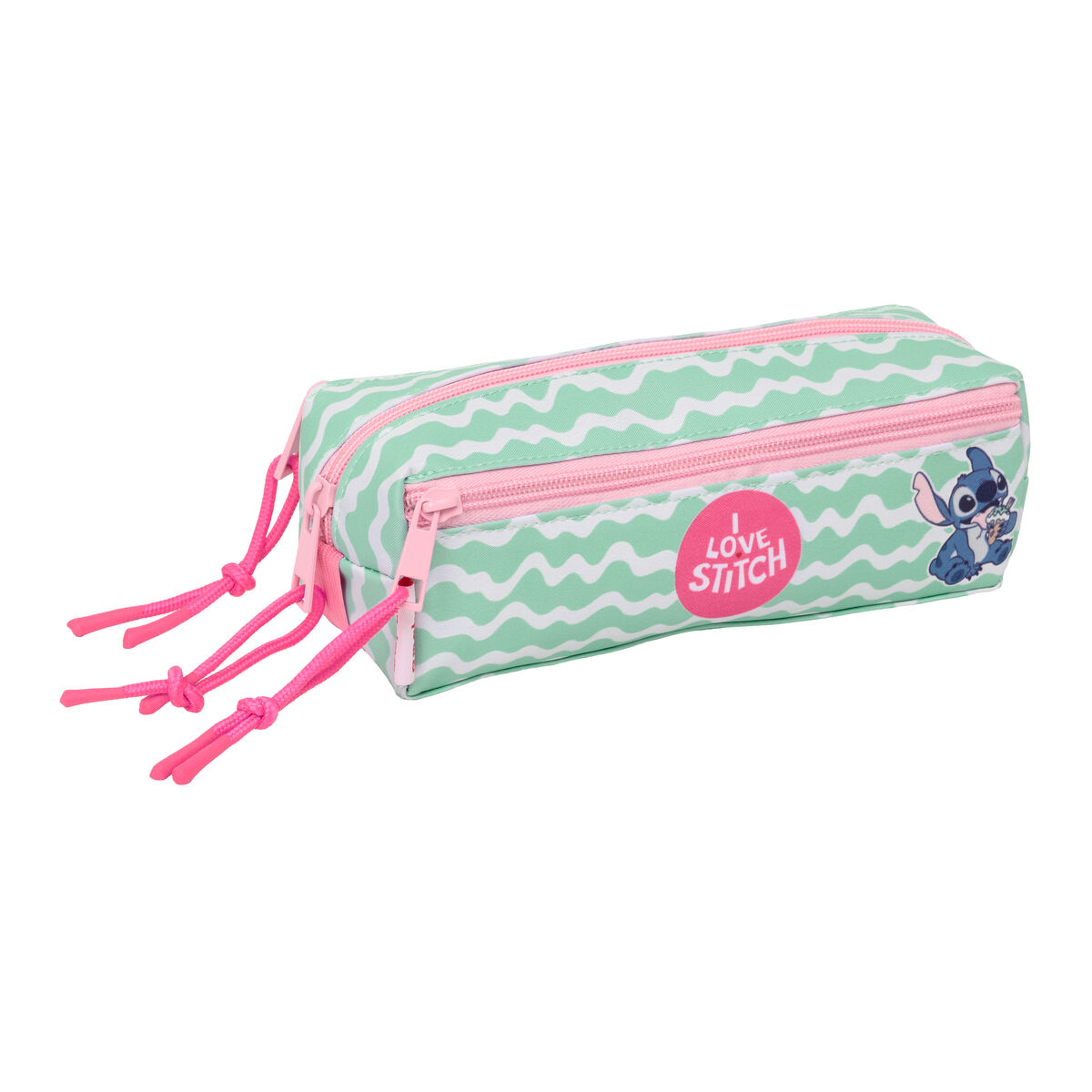 Triple Carry-all Lilo & Stitch Ice cream Pink 22 x 8,5 x 6 cm