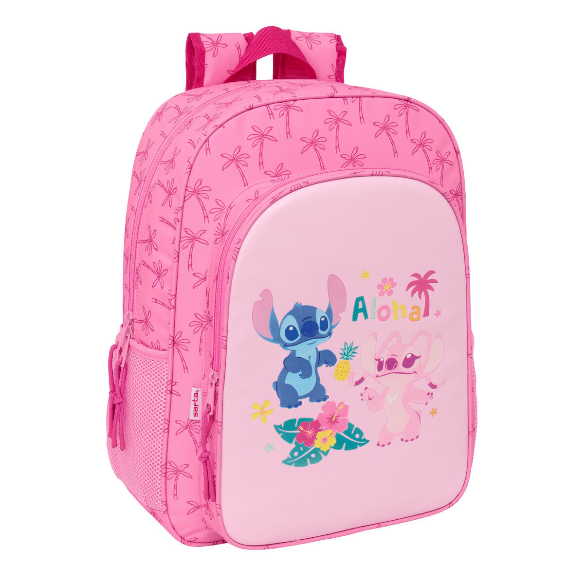 School Bag Lilo & Stitch Chill Pink 33 x 42 x 14 cm