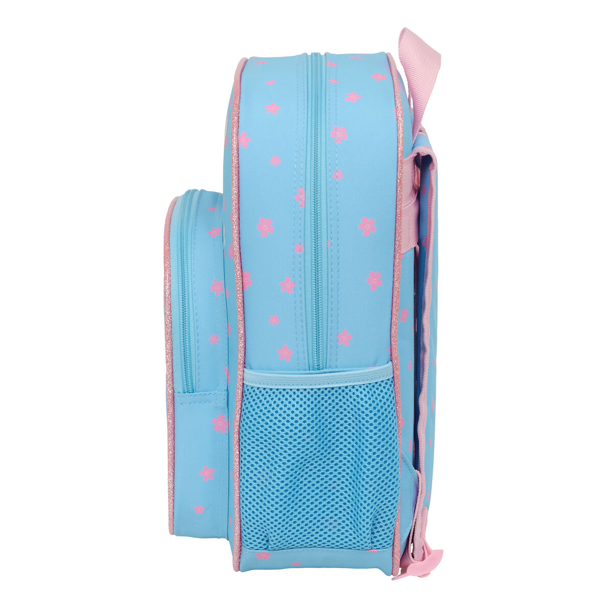 School Bag Lilo & Stitch Happy Sky blue 26 x 34 x 11 cm School Bag Lilo & Stitch Happy Sky blue 26 x 34 x 11 cm