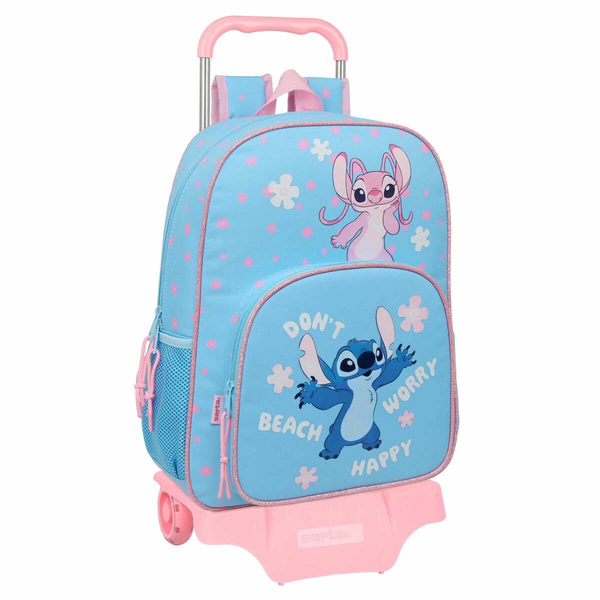 School Bag Lilo & Stitch Happy Sky blue 33 x 42 x 14 cm School Bag Lilo & Stitch Happy Sky blue 33 x 42 x 14 cm