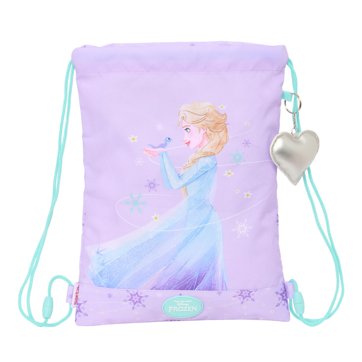 Backpack with Strings Frozen Spirit Lilac 26 x 34 x 1 cm
