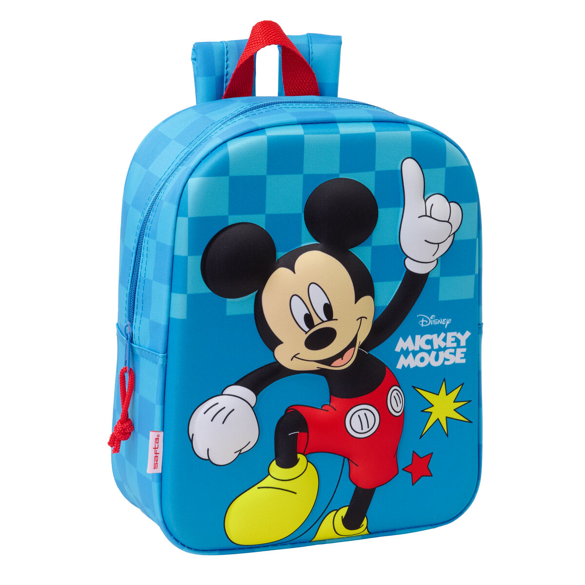 Child bag Mickey Mouse Clubhouse Blue 22 x 27 x 10 cm 3D Child bag Mickey Mouse Clubhouse Blue 22 x 27 x 10 cm 3D