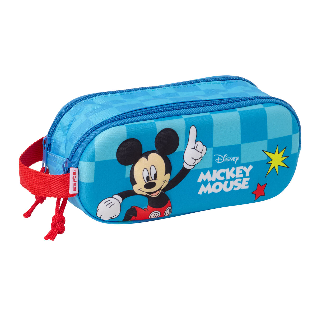 Double Carry-all Mickey Mouse Clubhouse Blue 21 x 8 x 6 cm 3D Double Carry-all Mickey Mouse Clubhouse Blue 21 x 8 x 6 cm 3D