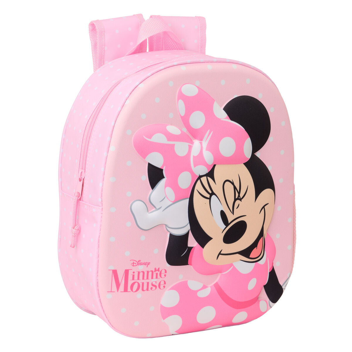 Child bag Minnie Mouse Pink 27 x 33 x 10 cm 3D