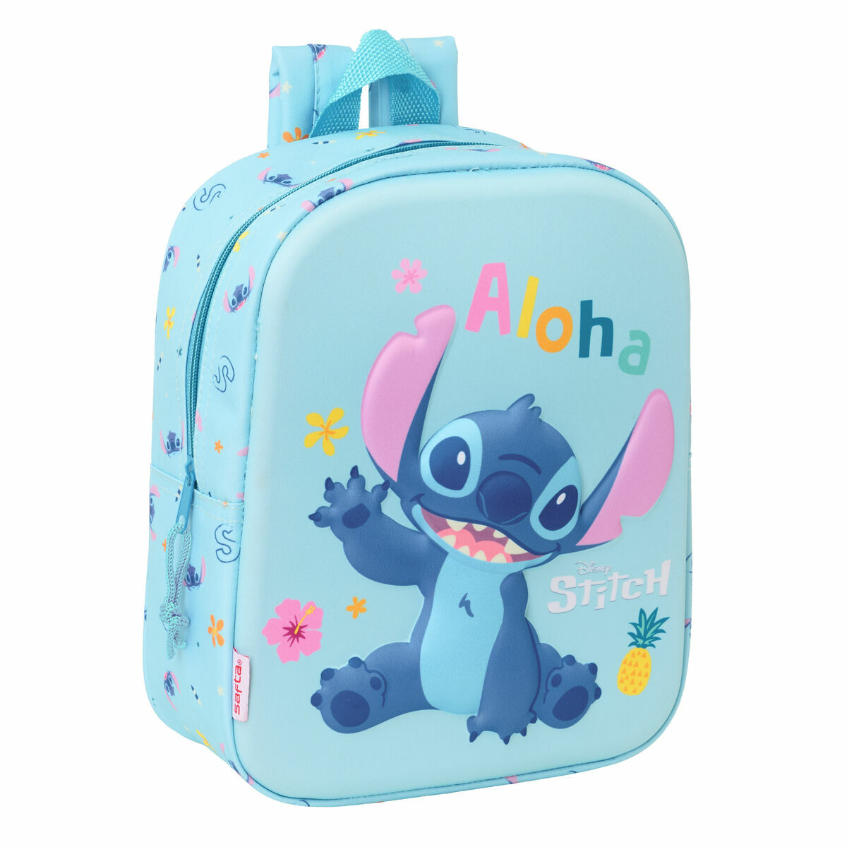 Child bag Lilo & Stitch Light Blue 22 x 27 x 10 cm 3D