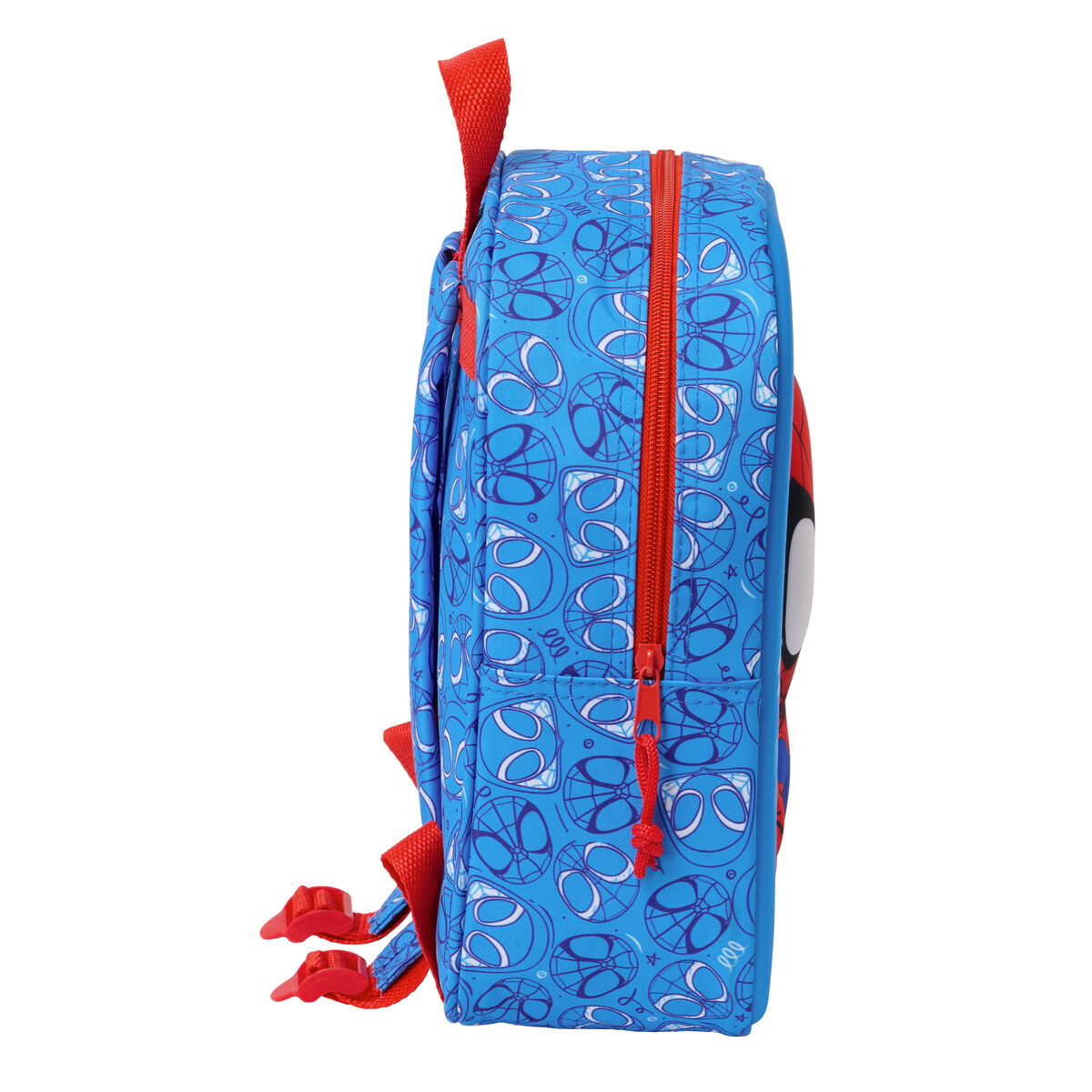 Child bag Spider-Man Red Navy Blue 22 x 27 x 10 cm 3D