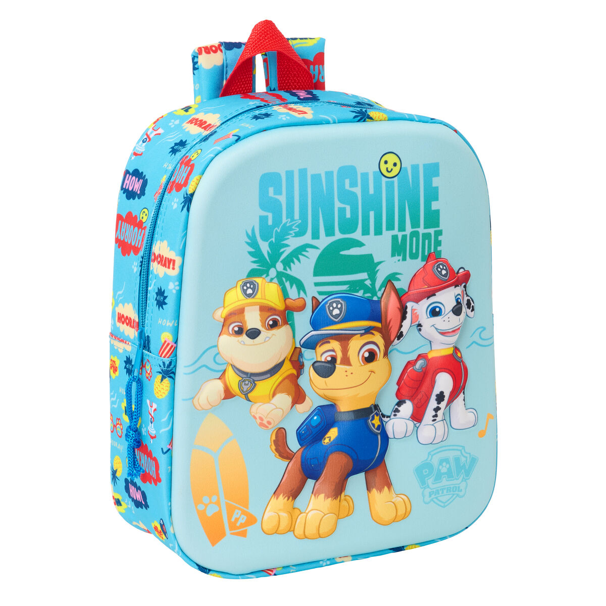 Child bag The Paw Patrol Blue 22 x 27 x 10 cm 3D Child bag The Paw Patrol Blue 22 x 27 x 10 cm 3D