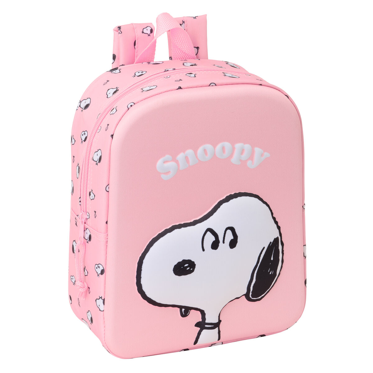 Child bag Snoopy Pink 22 x 27 x 10 cm 3D Child bag Snoopy Pink 22 x 27 x 10 cm 3D