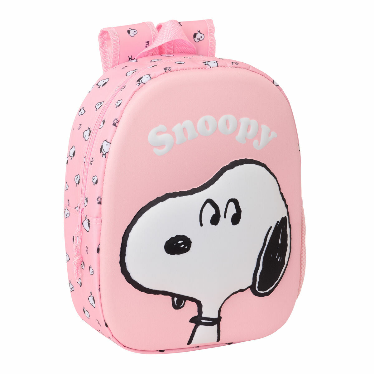 Child bag Snoopy Pink 27 x 33 x 10 cm 3D Child bag Snoopy Pink 27 x 33 x 10 cm 3D